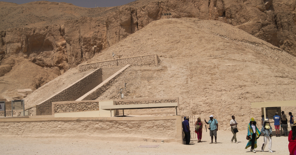 Eingang zum Grabmal KV9: Ramses V und Ramses VI