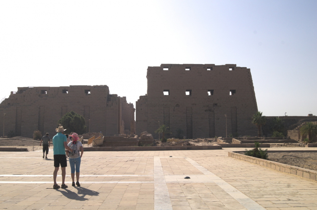 Karnak mit Luxor-Tempel