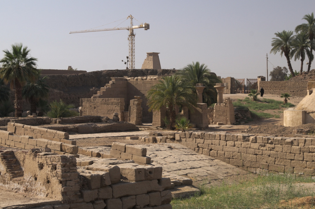 Karnak mit Luxor-Tempel