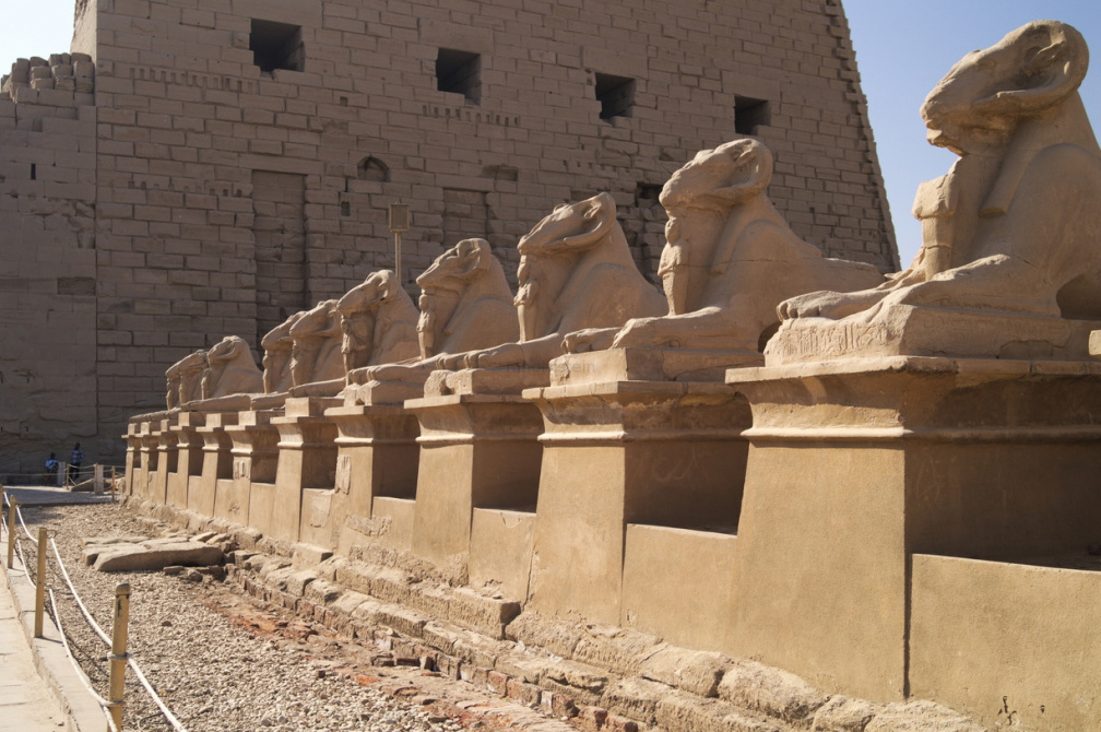 Karnak mit Luxor-Tempel