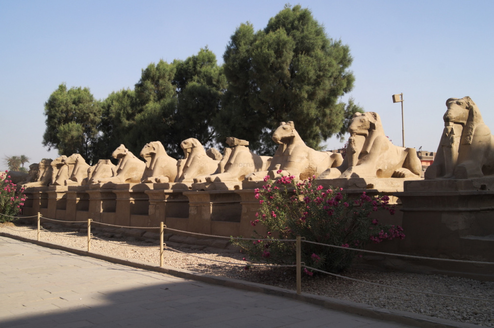 Karnak mit Luxor-Tempel