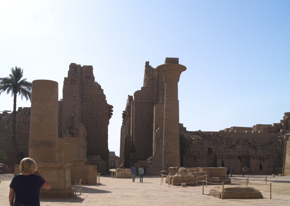 Karnak mit Luxor-Tempel