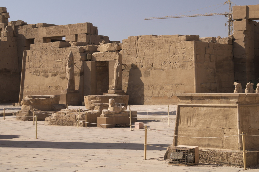 Karnak mit Luxor-Tempel