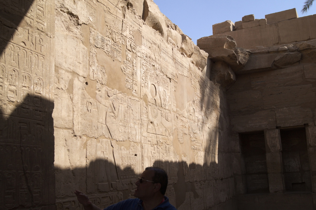 Karnak mit Luxor-Tempel