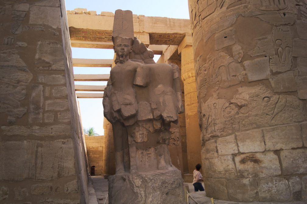 Karnak mit Luxor-Tempel