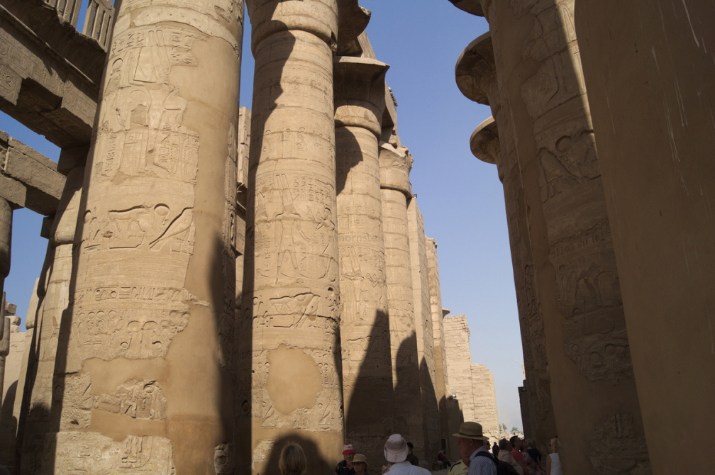 Karnak mit Luxor-Tempel