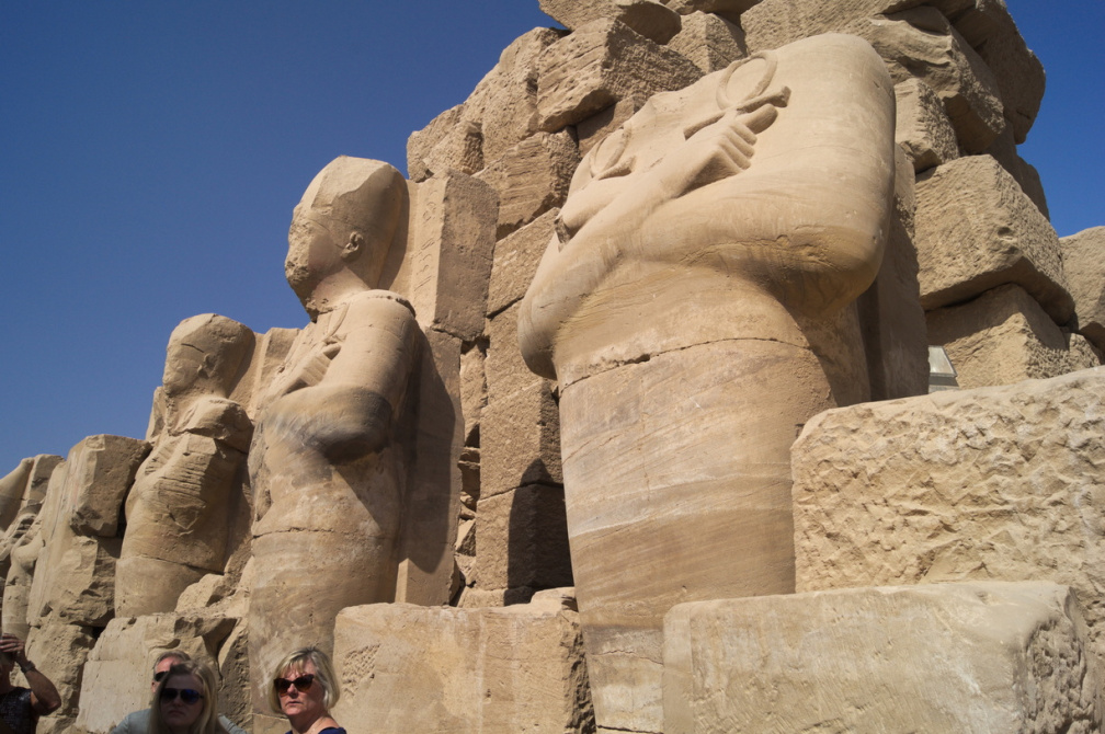 Karnak mit Luxor-Tempel