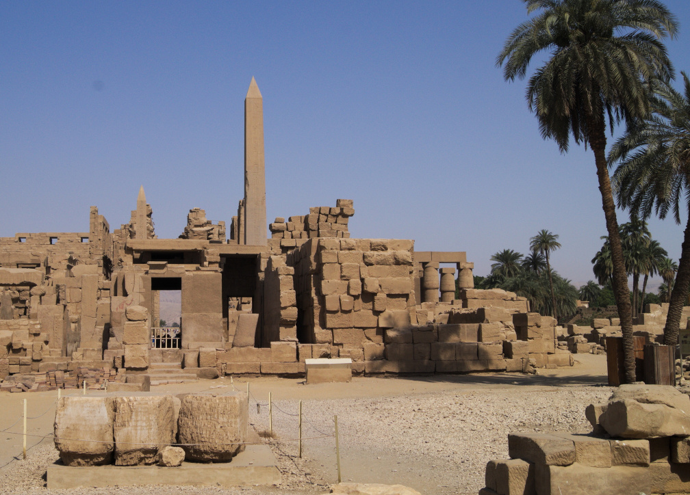 Karnak mit Luxor-Tempel