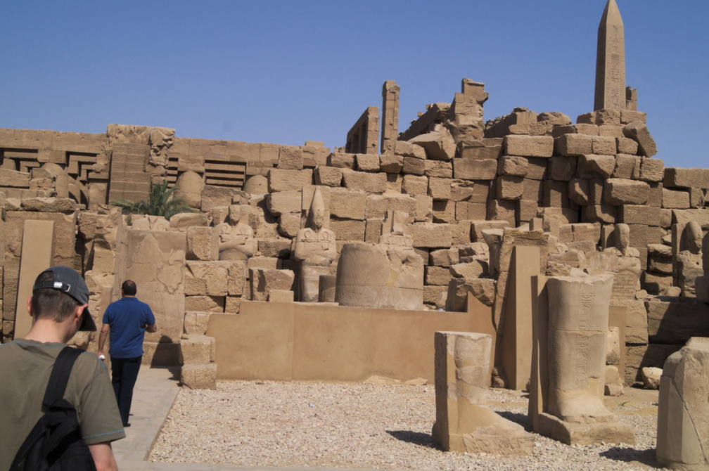 Karnak mit Luxor-Tempel