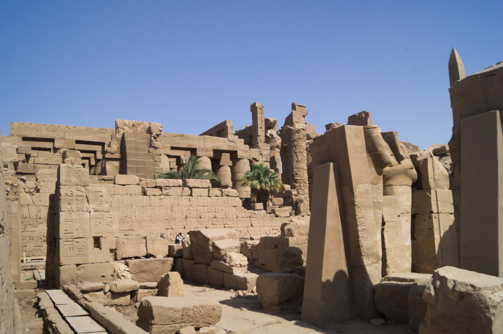 Karnak mit Luxor-Tempel