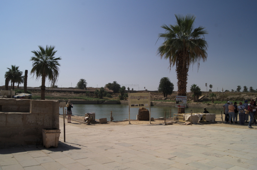 Karnak mit Luxor-Tempel