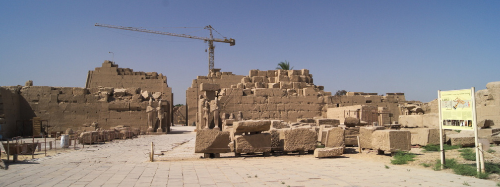 Karnak mit Luxor-Tempel