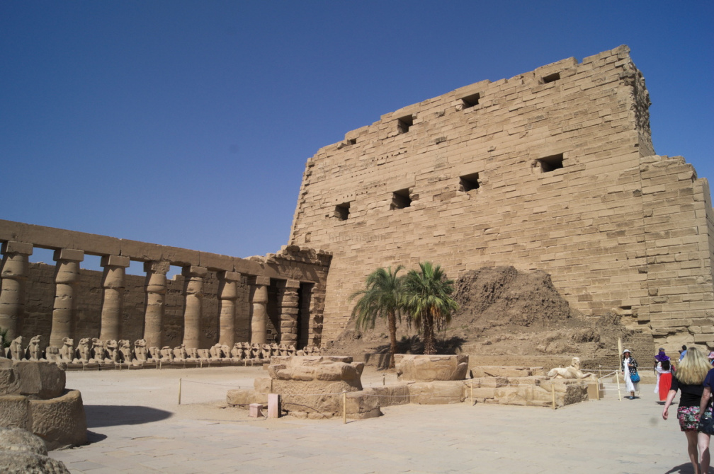 Karnak mit Luxor-Tempel