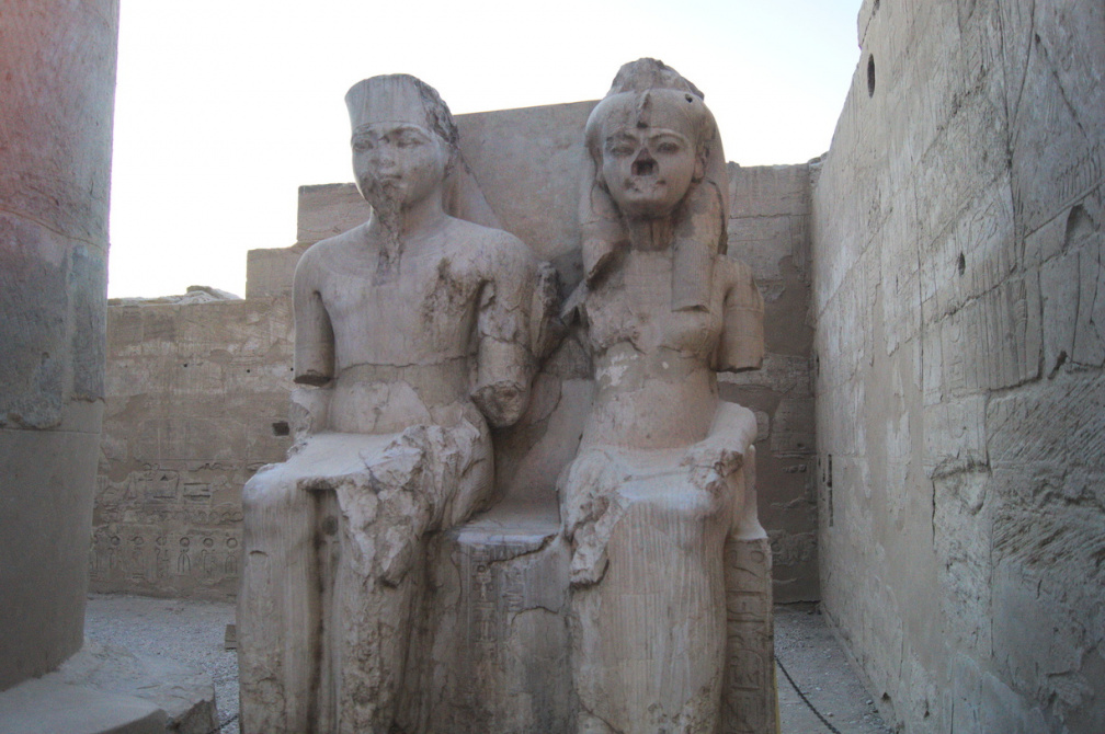 Karnak mit Luxor-Tempel