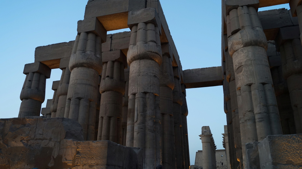 Karnak mit Luxor-Tempel
