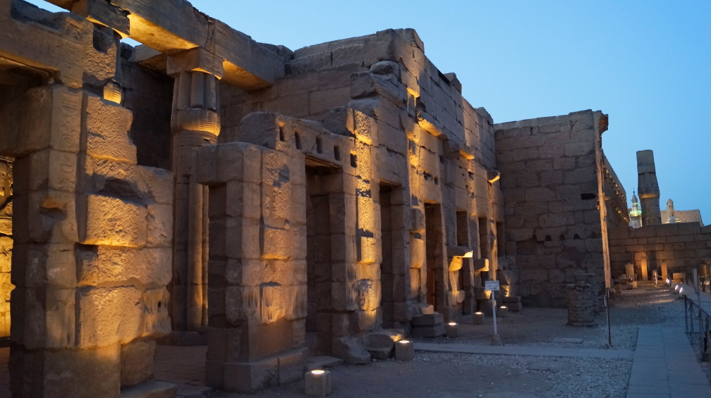 Karnak mit Luxor-Tempel