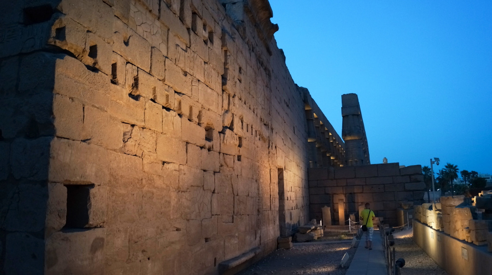Karnak mit Luxor-Tempel