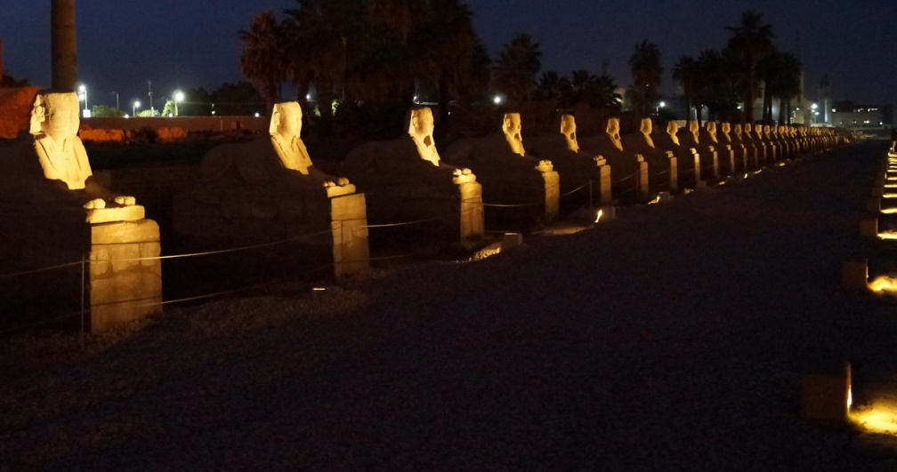 Karnak mit Luxor-Tempel