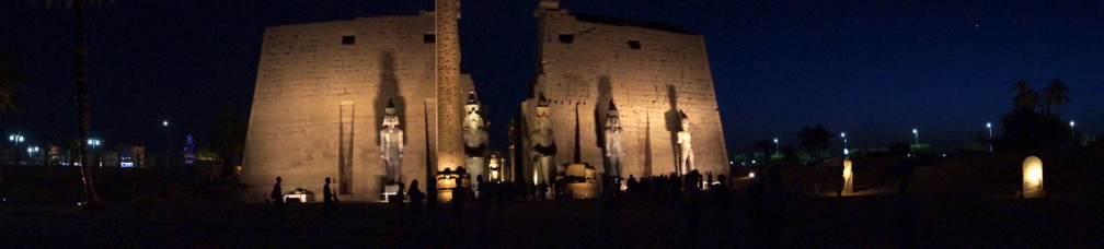 Karnak mit Luxor-Tempel